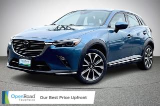 Finance for only $209.32 bi-weekly on a 7 year term!!!   Introducing the stylish and dynamic 2019 Mazda CX-3 GT AWD – where innovation and design converge to redefine your driving experience! The CX-3 GT, with its distinctive design and advanced features, stands out in the compact SUV segment. Equipped with Mazdas responsive AWD system, this SUV delivers confident handling and control in various driving conditions. Step into the sophisticated interior, featuring premium materials, modern technology, and a spacious cabin designed for both comfort and versatility. The CX-3 GTs efficient engine ensures a lively yet fuel-conscious drive, making it an ideal choice for city commutes and weekend adventures. With Mazdas commitment to safety, this SUV is equipped with a comprehensive suite of advanced driver-assistance features. Dont miss out on the opportunity to own the 2019 Mazda CX-3 GT AWD – where style, performance, and innovation come together for an unmatched driving experience. Seize the keys to sophistication and excitement today! At OpenRoad Toyota Abbotsford, we take the stress out of buying a used car by providing you with our TruePrice from the start! You will have peace of mind knowing you got our best price up-front, without having to spend time negotiating down to the last dollar.   All our pre-owned vehicles must pass an extremely thorough 153-point safety inspection, in order to be sold as OpenRoad Certified. All vehicles will have a Carfax verified history report, as well as a safety inspection report and breakdown of all work performed. We pride ourselves in our transparency, and wish to provide you with all the info you need to be confident in your vehicle purchase!   Give us a call at 604-857-2657, visit our showroom at 30210 Automall Dr in Abbotsford, BC!   Prices subject to $499 Documentation Fee, $499 Lease/Finance Fee, and applicable taxes. Dealer #40643