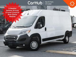 This Ram ProMaster Cargo Van delivers a Regular Unleaded V-6 3.6 L/220 engine powering this Automatic transmission. Wood Floor, Wheels: 16 Steel (STD), Transmission: 9-Speed Automatic (STD). Our advertised prices are for consumers (i.e. end users) only. Not a former rental.   This Ram ProMaster Cargo Van Features the Following Options
Bright White, Black interior / Black seats, Cloth front bucket seats, Engine: 3.6L Pentastar VVT V6 engine Transmission: 9--speed automatic transmission. Interior LED Lighting Group: Rear cargo LED lamp, Ambient LED Interior Lighting. Premium Appearance Group. Safety Group B: Power folding exterior mirrors, Power adjust mirrors, Power, convex auxiliary exterior mirrors, Heated exterior mirrors, Power folding, heated exterior mirrors, Fog lamps, Blind--Spot and Cross--Path Detection. 220--amp alternator. Double passengers seat. Mopar cargo area floor mat. Wood floor. Cargo partition without window. 12--volt auxiliary power outlet -- rear. Cruise control. Leather--wrapped steering wheel. Class IV hitch receiver. Pedestrian/Cyclist emergency braking, Drowsy driver detection, Traffic Sign Recognition, ParkView Rear Back--Up Camera, Uconnect 5 with 7--inch display, Apple CarPlay capable/Google Android Auto, Hands--free phone and audio, SiriusXM satellite radio ready, Push--button start, Electric park brake, Electric power steering, Auxiliary power connection, Trailer Sway Control, Hill Start Assist, Brake--Lock Differential, Heavy--duty 4--wheel anti--lock disc brakes, Heavy--duty suspension, Steering wheel--mounted audio controls, 12--volt auxiliary power outlet -- centre console, Air conditioning, Remote keyless entry, Speed--sensitive power locks, Power windows with front 1--touch down.  Call today or drop by for more information. Dont miss out on this one!
 
Please note the window sticker features options the car had when new -- some modifications may have been made since then. Please confirm all options and features with your CarHub Product Advisor.
 

 

Drive Happy with CarHub
*** All-inclusive, upfront prices -- no haggling, negotiations, pressure, or games

 

*** Purchase or lease a vehicle and receive a $1000 CarHub Rewards card for service.

 

*** 3 day CarHub Exchange program available on most used vehicles. Details: www.northyorkchrysler.ca/exchange-program/

 

*** 36 day CarHub Warranty on mechanical and safety issues and a complete car history report

 

*** Purchase this vehicle fully online on CarHub websites

 

 

Transparency StatementOnline prices and payments are for finance purchases -- please note there is a $750 finance/lease fee. Cash purchases for used vehicles have a $2,200 surcharge (the finance price + $2,200), however cash purchases for new vehicles only have tax and licensing extra -- no surcharge. NEW vehicles priced at over $100,000 including add-ons or accessories are subject to the additional federal luxury tax. While every effort is taken to avoid errors, technical or human error can occur, so please confirm vehicle features, options, materials, and other specs with your CarHub representative. This can easily be done by calling us or by visiting us at the dealership. CarHub used vehicles come standard with 1 key. If we receive more than one key from the previous owner, we include them with the vehicle. Additional keys may be purchased at the time of sale. Ask your Product Advisor for more details. Payments are only estimates derived from a standard term/rate on approved credit. Terms, rates and payments may vary. Prices, rates and payments are subject to change without notice. Please see our website for more details.
 