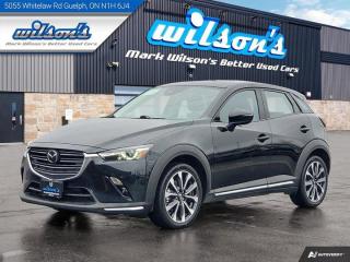 Used 2021 Mazda CX-3 GT AWD, Leather, Sunroof, Nav, Adaptive Cruise, BOSE, Wireless CarPlay, Pwr Seat, BSM & More! for sale in Guelph, ON