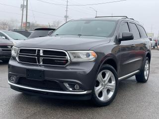 Used 2014 Dodge Durango SXT AWD / SUNROOF / FULL SERVICE RECORDS for sale in Bolton, ON