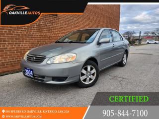 Used 2004 Toyota Corolla 4dr Sdn CE for sale in Oakville, ON