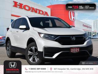 Used 2021 Honda CR-V LX HONDA SENSING TECHNOLOGIES | REARVIEW CAMERA | APPLE CARPLAY™/ANDROID AUTO™ for sale in Cambridge, ON