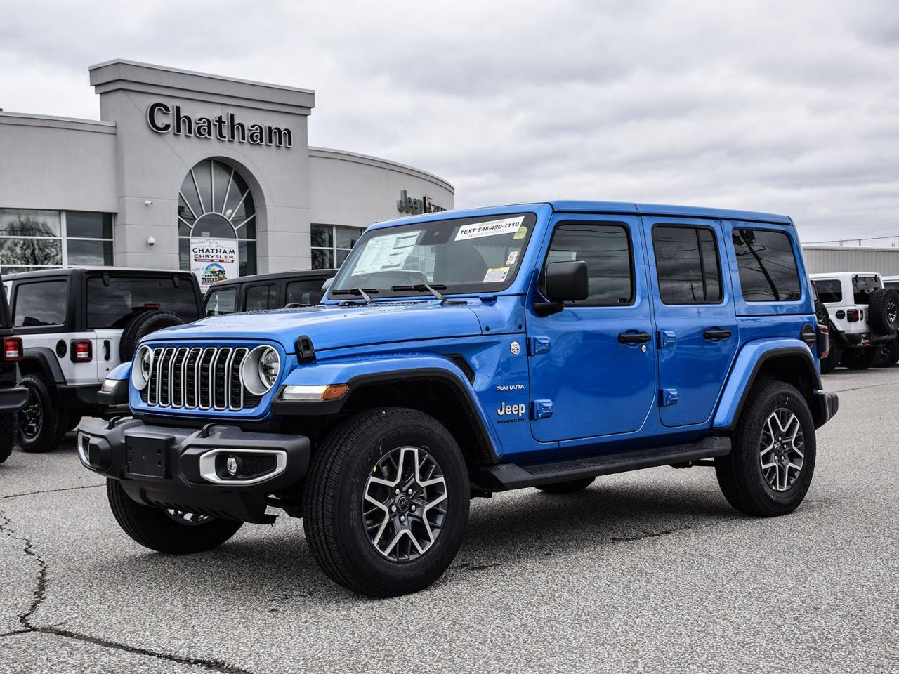 New 2024 Jeep Wrangler Sahara for sale in Chatham, ON