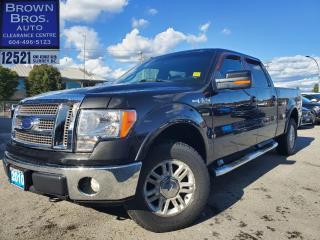 Used 2010 Ford F-150 LOCAL, LARIAT, CREW, 4X4 for sale in Surrey, BC