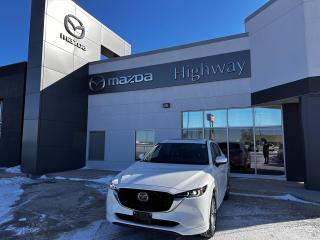 Snowflake White Pearl Local 1 owner trade and fresh on our lot! Leather, sunroof, AWD, heads up display, heated/cooled seats and navigation. Come by Highway Mazda today!