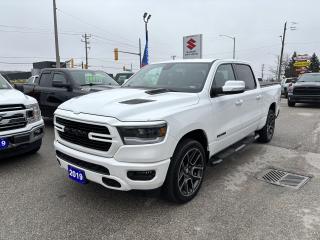 Used 2019 RAM 1500 Sport 4x4 Crew Cab ~Backup Cam ~Bluetooth ~NAV for sale in Barrie, ON