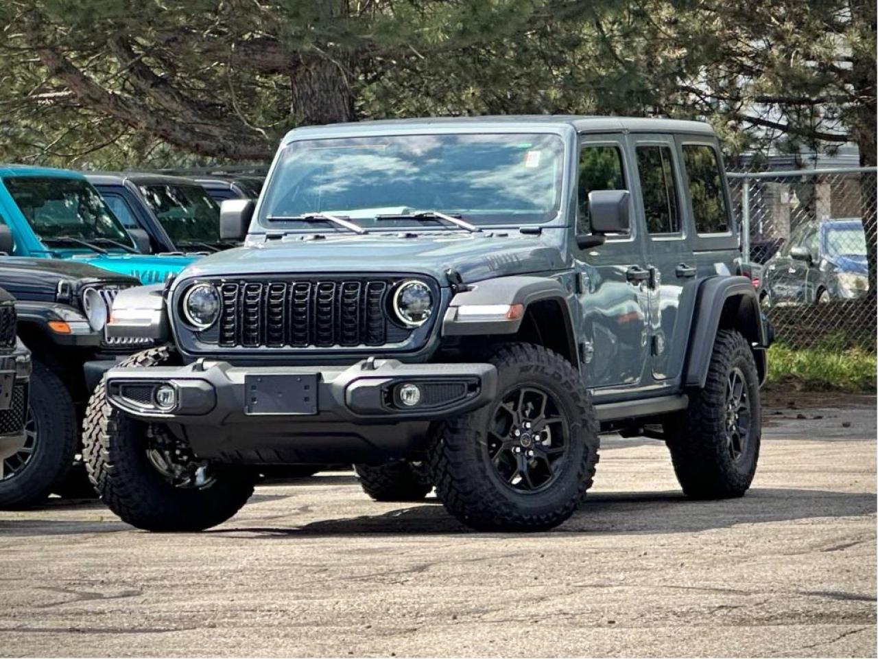 New 2024 Jeep Wrangler Willys 4 Door 4x4 for sale in Waterloo, ON