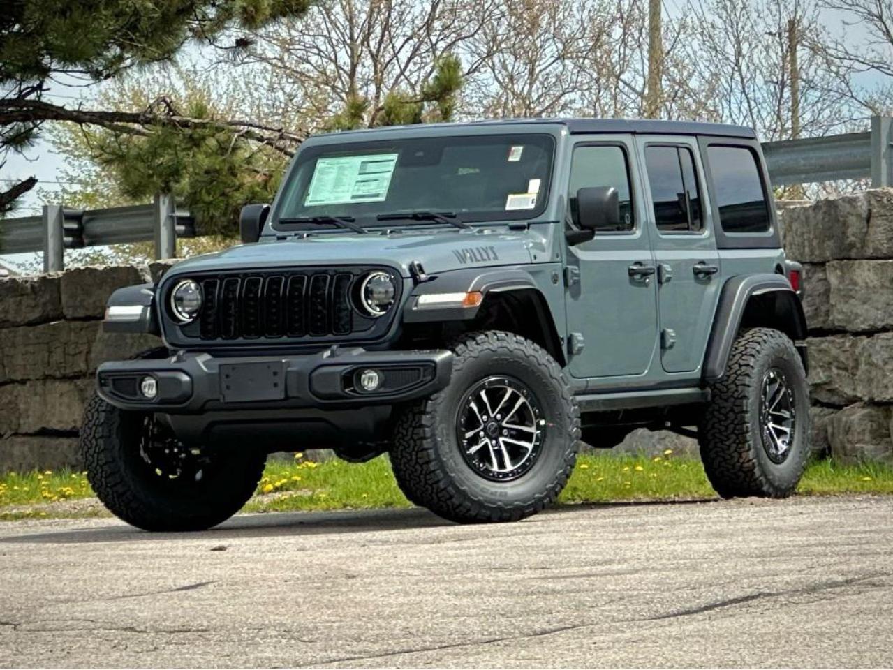 New 2024 Jeep Wrangler Willys 4 Door 4x4 for sale in Waterloo, ON