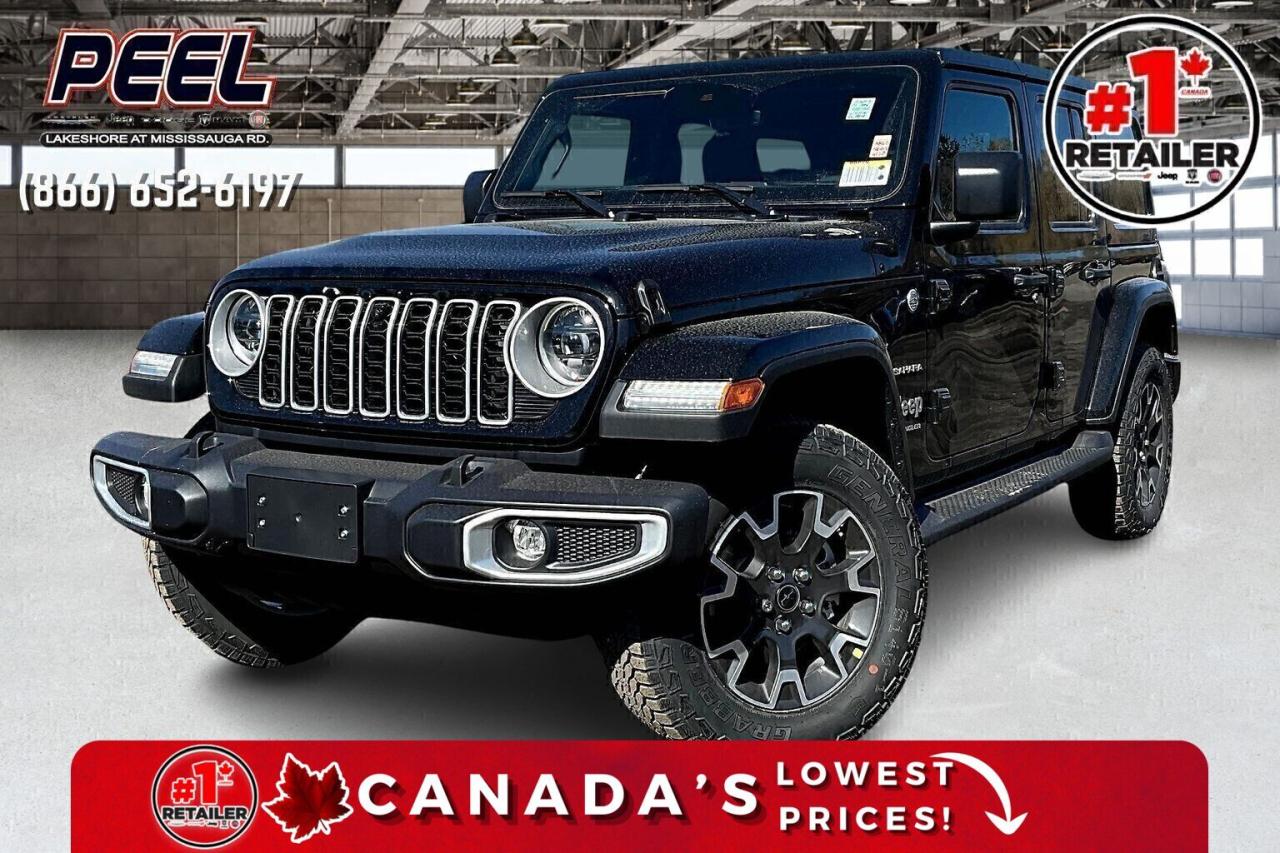 New 2024 Jeep Wrangler SAHARA 4DR | Leather | 18