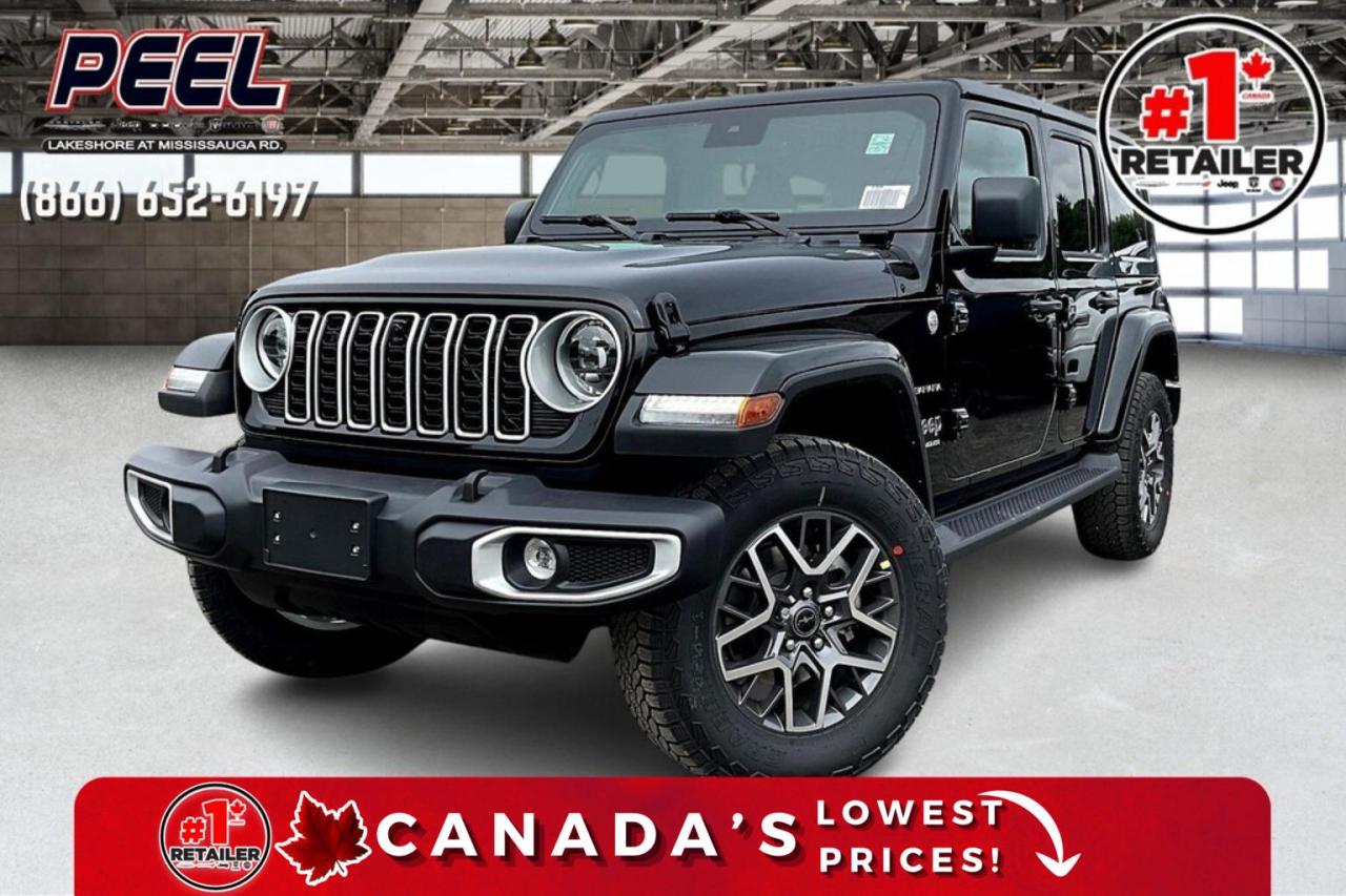 New 2024 Jeep Wrangler SAHARA 4DR | SAFETY GRP | LEATHER | 18