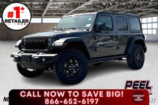 New 2024 Jeep Wrangler Willys 4 Door 4x4 for sale in Mississauga, ON