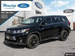 Used 2018 Toyota Highlander Hybrid Limited for sale in Hagersville, ON