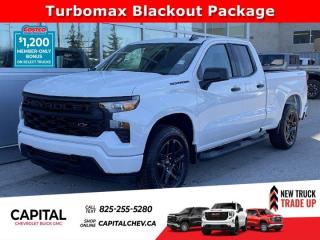 This Chevrolet Silverado 1500 boasts a Turbocharged Gas I4 2.7L/166 engine powering this Automatic transmission. ENGINE, 2.7L TURBOMAX (310 hp [231 kW] @ 5600 rpm, 430 lb-ft of torque [583 Nm] @ 3000 rpm) (STD), Wireless Phone Projection for Apple CarPlay and Android Auto, Windows, power rear, express down.* This Chevrolet Silverado 1500 Features the Following Options *Window, power front, passenger express down, Window, power front, drivers express up/down, Wi-Fi Hotspot capable (Terms and limitations apply. See onstar.ca or dealer for details.), Wheels, 20 x 9 (50.8 cm x 22.9 cm) Bright Silver painted aluminum, Wheel, 17 x 8 (43.2 cm x 20.3 cm) full-size, steel spare, USB Ports, rear, dual, charge-only, USB Ports, 2, Charge/Data ports located on the instrument panel, Transmission, 8-speed automatic, electronically controlled with overdrive and tow/haul mode. Includes Cruise Grade Braking and Powertrain Grade Braking, Transfer case, single speed electronic Autotrac with push button control (4WD models only), Tires, 275/60R20 all-season, blackwall.* Stop By Today *For a must-own Chevrolet Silverado 1500 come see us at Capital Chevrolet Buick GMC Inc., 13103 Lake Fraser Drive SE, Calgary, AB T2J 3H5. Just minutes away!