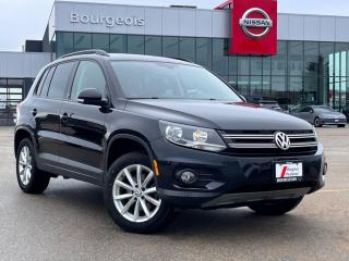 Used 2017 Volkswagen Tiguan Wolfsburg Edition  - Leather Seats for sale in Midland, ON