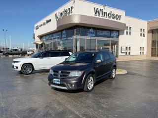 Granite Crystal Metallic Clearcoat 2016 Dodge Journey R/T AWD 6-Speed Automatic Pentastar 3.6L V6 VVT

**CARPROOF CERTIFIED**, AWD.


* PLEASE SEE OUR MAIN WEBSITE FOR MORE PICTURES AND CARFAX REPORTS *

Buy in confidence at WINDSOR CHRYSLER with our 95-point safety inspection by our certified technicians.

Searching for your upgrade has never been easier.

You will immediately get the low market price based on our market research, which means no more wasted time shopping around for the best price. Its time to drive home the most car for your money today.

Buy in confidence at WINDSOR CHRYSLER with our 95-point safety inspection by our certified technicians.

OVER 100 Pre-Owned Vehicles in Stock! 

Our Finance Team will secure the Best Interest Rate from one of out 20 Auto Financing Lenders that can get you APPROVED!

Financing Available For All Credit Types! 

Whether you have Great Credit, No Credit, Slow Credit, Bad Credit, Been Bankrupt, On Disability, Or on a Pension, we have options.

Looking to just sell your vehicle?

 We buy all makes and models let us buy your vehicle. 

Proudly Serving Windsor, Essex, Leamington, Kingsville, Belle River, LaSalle, Amherstburg, Tecumseh, Lakeshore, Strathroy, Stratford, Leamington, Tilbury, Essex, St. Thomas, Waterloo, Wallaceburg, St. Clair Beach, Puce, Riverside, London, Chatham, Kitchener, Guelph, Goderich, Brantford, St. Catherines, Milton, Mississauga, Toronto, Hamilton, Oakville, Barrie, Scarborough, and the GTA.
