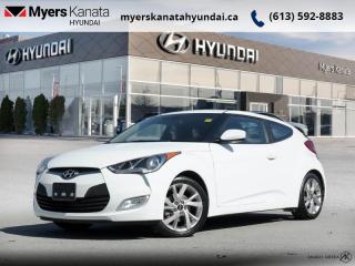 Used 2016 Hyundai Veloster 6-Spd Manual  - Leather Seats - $47.77 /Wk for sale in Kanata, ON