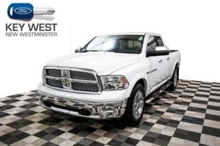 This Laramie Ram 1500 is equipped with leather seats, back-up camera, heated seats, cooled seats, and heated steering wheel.This vehicle comes with our Buy With Confidence program. This includes a 30 day/2,000Km exchange policy, No charge 6 month warranty (only applicable if factory powertrain warranty has expired), Complete safety and mechanical inspection, as well as Carproof Report and full vehicle disclosure!We have competitive finance rates and a great sales team to facilitate your next vehicle purchase.Come to Key West Ford and check out the biggest selection on new and used vehicles in the Lower Mainland. We are the #1 Volume Dealer in BC, and have been voted as the #1 Dealer for Customer Experience on DealerRater. Call or email us today to book a test drive. Price does not include $699 Dealer Documentation Fee, levys, and applicable taxes.Dealer #7485