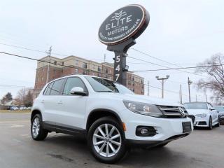 Used 2017 Volkswagen Tiguan 2.0 4MOTION WOLFSBURG EDITION - AWD - LEATHER for sale in Burlington, ON