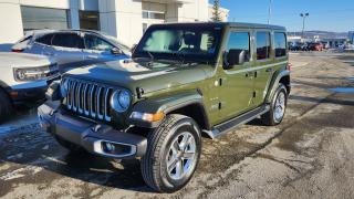 Used 2021 Jeep Wrangler Unlimited Sahara for sale in Woodstock, NB