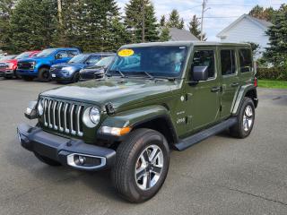 Used 2021 Jeep Wrangler Unlimited Sahara for sale in Woodstock, NB
