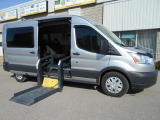 <p>2017 Ford Transit XLT T-350 148 WB Passenger Wagon, Mid Roof, Wheelchair Accessible Side Lift, Only 59,975 km. 8 Passengers plus Wheelchair Occupant.</p><p>Wheelchair Lift Platform 30.25x 44, Entry Height of 58, Interior Height of 67.</p><p>One Owner, Accident Free.</p><p>Contact our Sales Department for Further Details.</p><p>www.goldlinemobility.com</p>