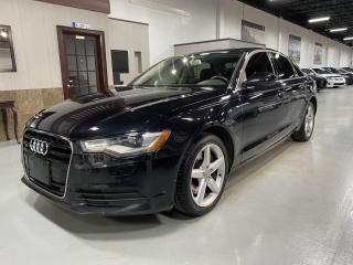 This Audi A6 2.0T QUATTRO PROGRESSIV  PRESTIGE AWD is in ABSOLUTE AMAZING condition inside and out and drives like NEW. Comes with ALL the features imaginable   MUST SEE!!!!<br>Priced to sell !!!<br>No Accidents as per Carfax.<br>Extended warranty available.<br>Accessories available at request. Accessories available at request. H.S.T. & licensing extra.<br>As per omvic regulations this vehicle is not certified and e-tested. Certification and 90 day powertrain warranty is available for $899.<br>FINANCING and LEASING options at preferred rates on O.A.C. on all vehicles.<br>
