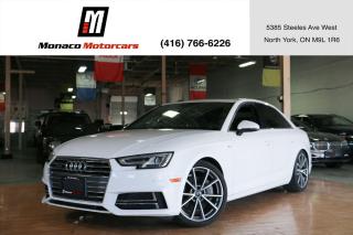 Used 2017 Audi A4 TECHNIK - BANG&OLUFSEN|SUNROOF|BLINDSPOT|360CAMERA for sale in North York, ON