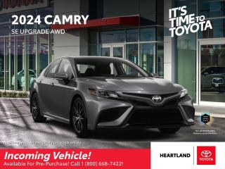 New 2024 Toyota Camry SE Upgrade for sale in Williams Lake, BC