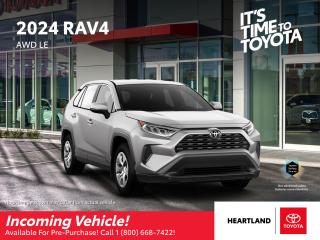 New 2024 Toyota RAV4 LE AWD for sale in Williams Lake, BC