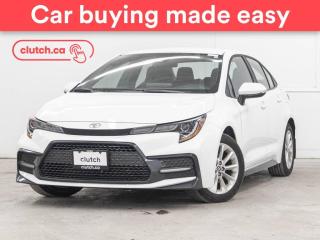 Used 2022 Toyota Corolla SE w/Apple CarPlay & Android Auto, A/C, Backup Cam for sale in Toronto, ON