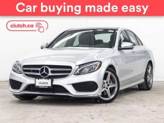 Used 2016 Mercedes-Benz C-Class C 300 4Matic AWD  w/ Rearview Cam, Dual Zone A/C, Bluetooth for sale in Toronto, ON
