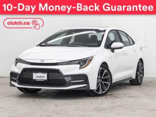 Used 2022 Toyota Corolla SE w/ Upgrade Pkg w/ Apple CarPlay & Android Auto, A/C, Backup Camera for sale in Toronto, ON