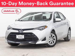 Used 2019 Toyota Corolla LE w/ Backup Camera, A/C, Bluetooth for sale in Toronto, ON