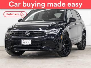 Used 2023 Volkswagen Tiguan Comfortline R-Line Black Edition AWD w/ Apple CarPlay & Android Auto, Dual Zone A/C, Rearview Camera for sale in Toronto, ON
