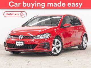 Used 2018 Volkswagen Golf GTI 5-Door w/ Apple CarPlay & Android Auto, Dual Zone A/C, Rearview Cam for sale in Bedford, NS