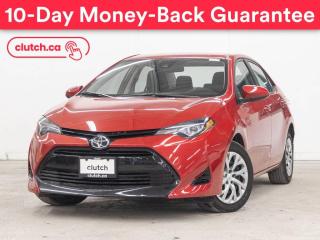Used 2017 Toyota Corolla LE w/ Rearview Camera, A/C, Bluetooth for sale in Toronto, ON