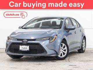 Used 2020 Toyota Corolla LE w/ Apple CarPlay, A/C, Backup Camera for sale in Toronto, ON
