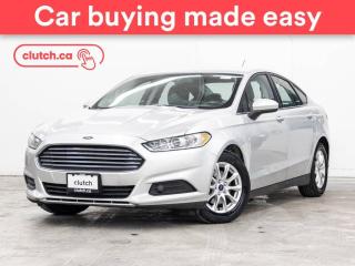 Used 2016 Ford Fusion S w/ A/C, Bluetooth, Rearview Camera for sale in Toronto, ON