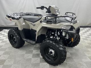 WAS $14,916 MSRP, SAVE THOUSANDS FOR A AS NEW UNIT! 

 Immaculate 2021 Polaris Sportsman 570 EFI, boasting an astonishingly low mileage of just 5 miles! This robust all-terrain vehicle is the epitome of power, precision, and performance, designed to conquer any landscape with unparalleled ease and reliability.

Engineered with a potent 567cc ProStar engine, this Sportsman 570 EFI delivers an exhilarating combination of power and efficiency, ensuring seamless acceleration and optimal fuel consumption for extended adventures. Equipped with electronic fuel injection (EFI), it guarantees smooth starts in any weather condition, from scorching summer heat to freezing winter chills.

Featuring Polaris legendary True On-Demand All-Wheel Drive (AWD) system, this ATV effortlessly adapts to varying terrain, providing maximum traction and stability when navigating through mud, rocks, snow, or sand. With the flick of a switch, you can seamlessly transition between 2WD and AWD modes, optimizing performance to suit your riding preferences and environmental demands.

Designed for ultimate comfort and convenience, the Sportsman 570 EFI boasts a plush ergonomic seat with ample cushioning, ensuring fatigue-free riding even on the longest expeditions. Its spacious footwells offer ample legroom and freedom of movement, while the integrated storage compartments provide convenient stowage for essentials, tools, and gear.

Equipped with a responsive and intuitive Electronic Power Steering (EPS) system, this ATV offers effortless maneuverability and precise handling, allowing you to navigate tight trails and challenging obstacles with confidence and control. Whether youre traversing rugged mountain terrain or exploring winding forest trails, the Sportsman 570 EFI ensures a thrilling and enjoyable riding experience every time.

Additional features include:

Digital instrumentation with a multifunction display, providing vital ride information at a glance, including speed, RPM, fuel level, gear position, and more.
High-performance hydraulic disc brakes with single-lever operation for responsive and reliable stopping power in all conditions. 
Heavy-duty front and rear racks with ample payload capacity, ideal for hauling gear, supplies, and equipment for work or recreation.
Aggressive 25-inch tires mounted on durable steel wheels, offering exceptional traction and durability for traversing rough terrain with confidence.
This meticulously maintained 2021 Polaris Sportsman 570 EFI represents the pinnacle of ATV engineering, combining rugged durability, unmatched performance, and advanced features to elevate your off-road adventures to new heights. With only 5 miles on the odometer, this pristine ATV is ready to embark on countless thrilling journeys with its new owner. Dont miss out on the opportunity to own this exceptional ATV – contact us today to schedule a test ride and experience the thrill of the Polaris Sportsman 570 EFI firsthand!

Prices and payments exclude GST OR PST 
Carvista Inc. Dealer Permit # 1211
Category: Used ATV
Units may not be exactly as shown, please verify all details with a sales person.