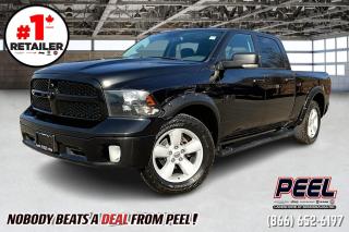 2018 Ram 1500 SLT Big Horn | 3.0L Ecodiesel | 64" Bed | Black Appearance Group | Bushwacker Fender Flares | Uconnect 8.4" Touchscreen Display | Apple CarPlay & Android Auto | 6 Passenger | Front 40/20/40 Bench | Remote Start | Black Mopar Side Steps | Class IV Hitch Receiver | Trailer Brake Controller | Pirelli All-terrain Tires | Mopar All-weather Floor Mats

Clean Carfax

Introducing the 2018 Ram 1500 SLT Big Horn. This is not just a truck; its a reliable partner on the jobsite, ready to tackle any task with confidence. With its durable construction and powerful 3.0L Ecodiesel engine, this rugged workhorse is built to handle the toughest jobs with ease. From hauling heavy loads to navigating rough terrain, it excels in every aspect of the workday. The Black Appearance Group and Bushwacker Fender Flares add a touch of rugged style, while practical features like the Class IV Hitch Receiver and Trailer Brake Controller ensure that its always ready to get the job done. With its versatile 6-passenger seating and ample cargo space, its the perfect companion for any job, big or small. Whether youre on the construction site or the farm, the Ram 1500 SLT Big Horn is the ultimate work truck you can rely on.
______________________________________________________

Engage & Explore with Peel Chrysler: Whether youre inquiring about our latest offers or seeking guidance, 1-866-652-6197 connects you directly. Dive deeper online or connect with our team to navigate your automotive journey seamlessly.

WE TAKE ALL TRADES & CREDIT. WE SHIP ANYWHERE IN CANADA! OUR TEAM IS READY TO SERVE YOU 7 DAYS! COME SEE WHY NOBODY BEATS A DEAL FROM PEEL! Your Source for ALL make and models used cars and trucks
______________________________________________________

*FREE CarFax (click the link above to check it out at no cost to you!)*

*FULLY CERTIFIED! (Have you seen some of these other dealers stating in their advertisements that certification is an additional fee? NOT HERE! Our certification is already included in our low sale prices to save you more!)

______________________________________________________

Peel Chrysler  A Trusted Destination: Based in Port Credit, Ontario, we proudly serve customers from all corners of Ontario and Canada including Toronto, Oakville, North York, Richmond Hill, Ajax, Hamilton, Niagara Falls, Brampton, Thornhill, Scarborough, Vaughan, London, Windsor, Cambridge, Kitchener, Waterloo, Brantford, Sarnia, Pickering, Huntsville, Milton, Woodbridge, Maple, Aurora, Newmarket, Orangeville, Georgetown, Stouffville, Markham, North Bay, Sudbury, Barrie, Sault Ste. Marie, Parry Sound, Bracebridge, Gravenhurst, Oshawa, Ajax, Kingston, Innisfil and surrounding areas. On our website www.peelchrysler.com, you will find a vast selection of new vehicles including the new and used Ram 1500, 2500 and 3500. Chrysler Grand Caravan, Chrysler Pacifica, Jeep Cherokee, Wrangler and more. All vehicles are priced to sell. We deliver throughout Canada. website or call us 1-866-652-6197. 

Your Journey, Our Commitment: Beyond the transaction, Peel Chrysler prioritizes your satisfaction. While many of our pre-owned vehicles come equipped with two keys, variations might occur based on trade-ins. Regardless, our commitment to quality and service remains steadfast. Experience unmatched convenience with our nationwide delivery options. All advertised prices are for cash sale only. Optional Finance and Lease terms are available. A Loan Processing Fee of $499 may apply to facilitate selected Finance or Lease options. If opting to trade an encumbered vehicle towards a purchase and require Peel Chrysler to facilitate a lien payout on your behalf, a Lien Payout Fee of $299 may apply. Contact us for details. Peel Chrysler Pre-Owned Vehicles come standard with only one key.