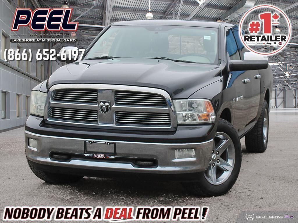 Used 2012 Dodge Ram 1500 Big Horn Crew Cab AS IS 4X4 for Sale in Mississauga, Ontario