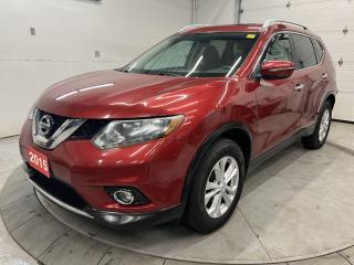 Used 2015 Nissan Rogue SV AWD| PANO ROOF| HTD SEATS | REAR CAM | LOW KMS! for sale in Ottawa, ON