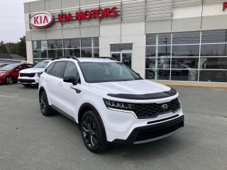 Drop in to check out this locally owned and serviced 2021 Sorento X-Line. Super clean and fully serviced, Stop by or call Forbes KIA Bridgewater today. 866 543 9542. .Forbes KIA Bridgewater is proud to be recognized as KIA Canadas 2019 category excellence winner. Awarded as the #1 KIA dealer in Sales and after sales customer service experience in Canada. Forbes Group has been selling new and used cars and trucks in Nova Scotia since 1966. All vehicles come with a three day money back guarantee, complimentary car wash when in for a service visit, shuttle service, multiple loaner vehicles available, if need be, and free snacks and refreshments while you wait.  All new and used KIAs include Forbes Kia Service Loyalty Discount for life program. We take pride in our ability to take care of your needs.  We want to ensure that you are completely comfortable while shopping with us for your next new or used vehicle