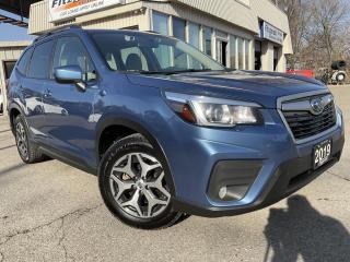 <div><span>Vehicle Highlights:</span><br><span>- Accident free</span><br><span>- Well serviced</span><br><span>- Eye Sight pkg<br><br></span></div><br /><div><span>Here comes a very desirable Subaru Forester Convenience with Eye Sight package! This spacious SUV is in excellent condition in and out and drives very well! Regularly serviced, must be seen and driven to be appreciated! Dont miss this one!</span></div><br /><div><span><br></span><span>Fully loaded with the highly desired 2.5L - 4 cylinder engine, automatic transmission, AWD, back-up camera, lane departure alert, forward collision alert, adaptive cruise control, Android Auto/Apple Car Play, cloth interior with leather trim, heated seats, power driver seat, power windows, power locks, power mirrors, fog lights, smart key, push start, AM/FM/CD/USB/ Bluetooth, digital climate control, and much more!</span></div><br /><div><span><br></span><span>Certified!<br></span><span>Carfax Available<br></span><span>Financing available for as low as 8.99% O.A.C<br></span><span>Extended warranty available!<br></span><span>$21,499 PLUS HST & LIC<br><br></span></div><br /><div><span>Please call us at 519-579-4995 for any questions you have or drop by FITZGERALD MOTORS located at 380 Courtland Ave East. Kitchener, ON for a test drive! Visit us online at </span><a href=http://www.fitzgeraldmotors.com/ target=_blank><span>http://www.fitzgeraldmotors.com</span></a></div><br /><div><a href=http://www.fitzgeraldmotors.com/ target=_blank><span><br></span></a><span>* Even though we take reasonable precautions to ensure that the information provided is accurate and up to date, we are not responsible for any errors or omissions. Please verify all information directly with Fitzgerald Motors to ensure its exactitude.</span></div>