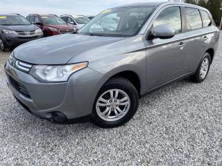 Used 2014 Mitsubishi Outlander ES 2WD Heated Seats! Fuel Efficient! for sale in Dunnville, ON