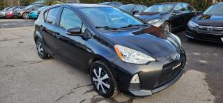 <p class=MsoNormal><span style=color: black; mso-themecolor: text1;>2012 Toyota Prius C Technology, 4 cylinder 1.5L engine with automatic transmission. Light grey with black trim cloth seats. Dual front impact airbags, dual side curtain airbags, power windows, power mirrors, power lock. Bluetooth, AM/FM CD/MP3/WMA. <span style=mso-spacerun: yes;> </span>205,873k km Asking $8,495. Rebuilt Title</span></p>