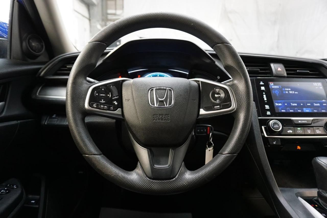 2018 Honda Civic 2.0L LX SEDAN CERTIFIED CAMERA HEATED SEATS BLUETOOTH CRUISE CONTROL ALLOYS - Photo #10