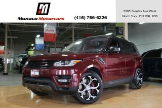 Used 2017 Land Rover Range Rover Sport V8 SUPERCHARGED - 7 PASS|PANO|NAVI|CAMERA|DVD|LKA for sale in North York, ON