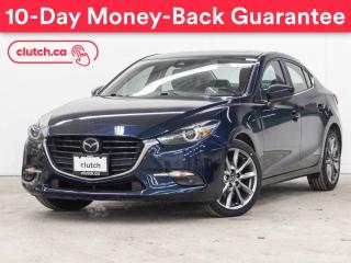 Used 2018 Mazda MAZDA3 GT Premium  w/ Rearview Cam, Dual Zone A/C, Bluetooth for sale in Toronto, ON