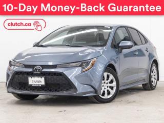 Used 2022 Toyota Corolla LE w/ Apple CarPlay & Android Auto, A/C, Backup Cam for sale in Toronto, ON